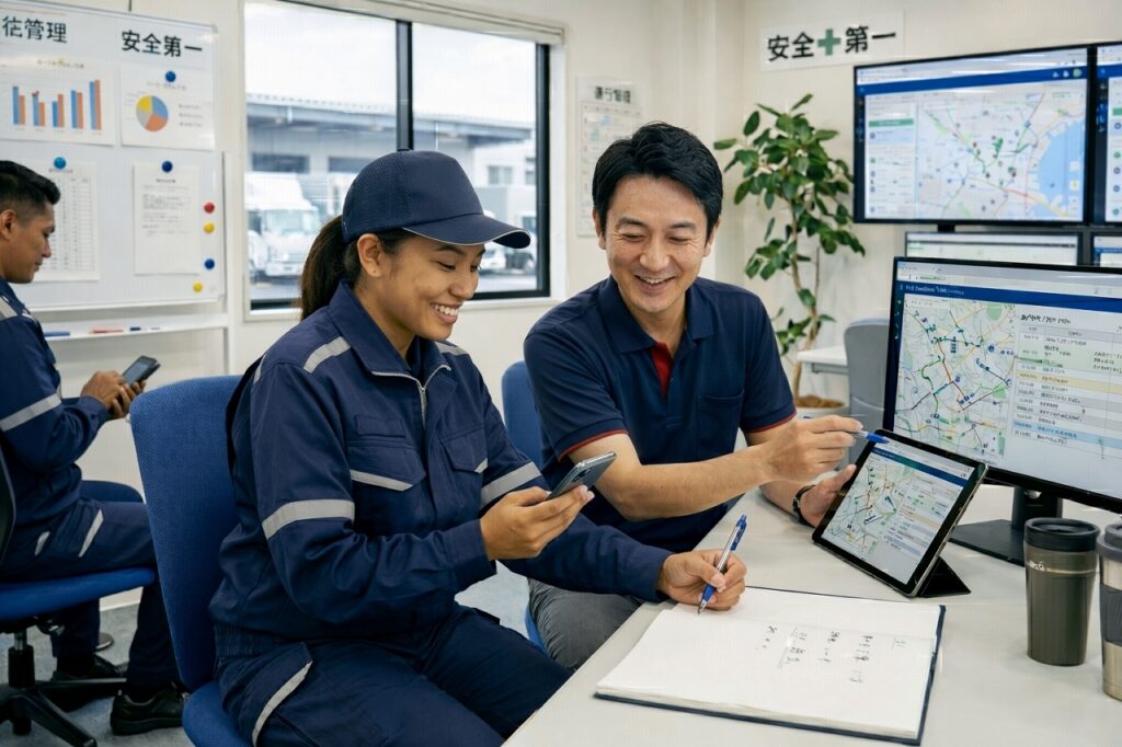 ドライバー　上司　女性