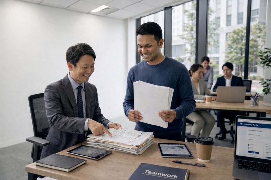 会社　社員