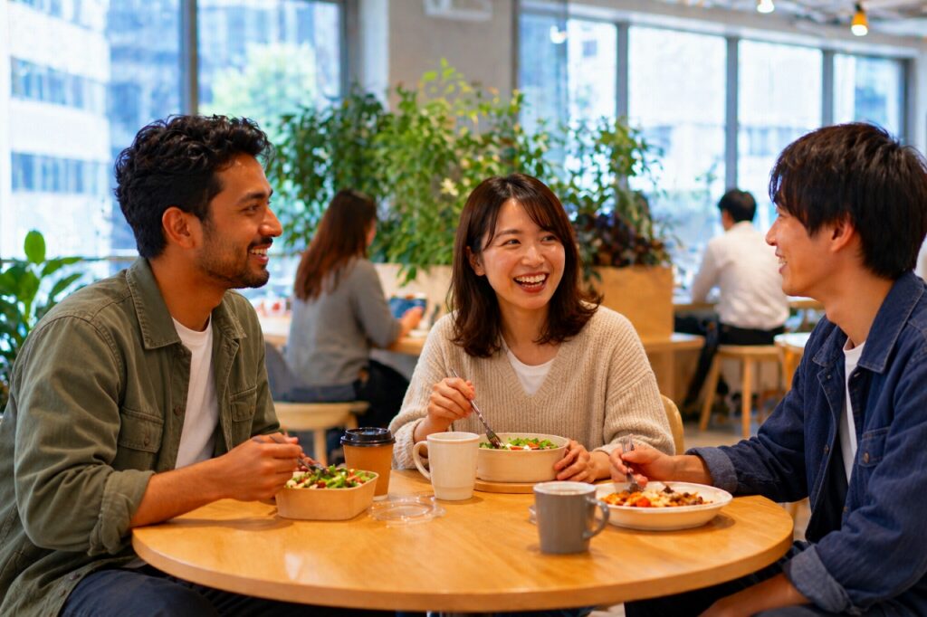 ランチ 同僚